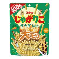 薯條棒沙拉脆片 超大容量100g｜じゃがりこサラダbits 大モリ100g