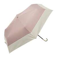 雙色拼接 遮光100% UV遮蔽100% 晴雨兼用 折疊傘 50cm｜晴雨兼用 PUバイカラー折傘