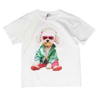 【ABISTE】狗狗印花T恤 38號 ｜ABISTE ドッグプリントTシャツ