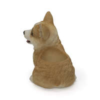 WooBia 坐姿犬貓造型花器 七款可選 背部植栽凹槽｜お座りプランターシリーズ 子犬・子猫