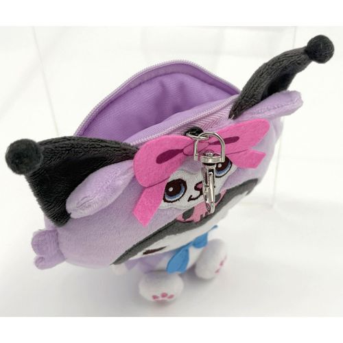 三麗鷗絨毛玩偶伸縮票卡零錢包 SWIMMER聯名款｜SWIMMER×SANRIO（スイマー＆サンリオ） パスケース