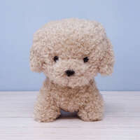 わたぽ 玩具貴賓犬玩偶 高9～12cm 蓬鬆長毛｜わたぽ トイプードル