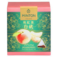 MINTON 和紅茶 白桃 調味紅茶茶包 個別包裝 2g×10袋｜ミントン 和紅茶 白桃（個包装）