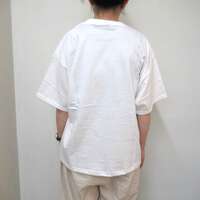 【ALL HOURS】MID TOWN 印花T恤 白色 日本製 ｜ALL HOURS プリントTシャツ "MID TOWN"
