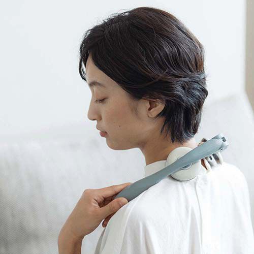折疊式頸部滾壓棒 展開38.5cm 冷熱兩用 265g｜リセットバーNECK HARD
