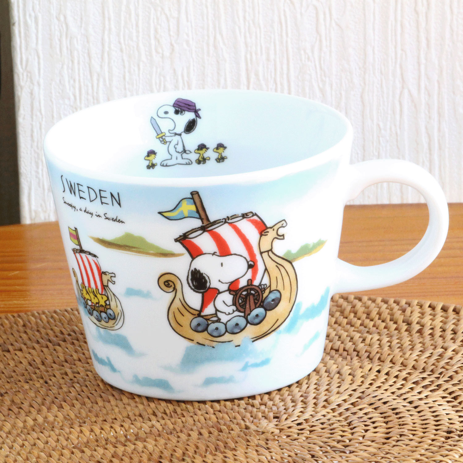 PEANUTS 史努比世界旅行馬克杯 美濃燒 28款城市圖案 340ml｜スヌーピー 世界旅行マグ