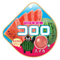 UHA味覺糖果實軟糖 西瓜口味 40g｜コロロ スイカ