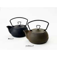南部鐵瓶 鑄鐵煮水壺 0.7L 鏽茶色 直火・IH可用｜南部鉄瓶 キャストアイアンケトル 0．7L 直火・IH200V対応 さび茶仕上げ
