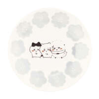 Chiikawa 吉伊卡哇 幸福花開瓷盤 13.5cm 黃粉藍三色｜ちいかわ ハッピーブロッサム 13．5プレート