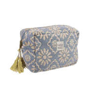 提花織化妝包 側寬9cm 印度製 8款【CraftIndia】｜CraftIndia マチ付きポーチ