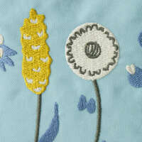 植物刺繡 手提收納包 日本製【ATSUKO MATANO】｜ATSUKO MATANO 刺繍ポーチ ボタニカル