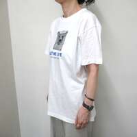 【ANGE IN DISGUISE】LET ME LIVE 北極熊印花T恤 ｜ANGE IN DISGUISE プリントTシャツ LET ME LIVE