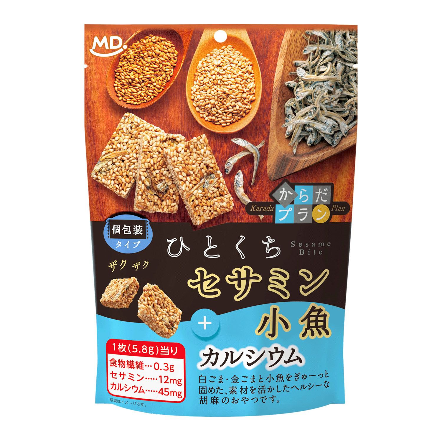一口芝麻醣 小魚口味