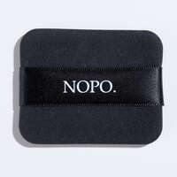 竹炭吸油面紙粉撲盒 控油補妝隨身組 NOPO.｜NOPO．オイルブロックペーパーパフ チャコール