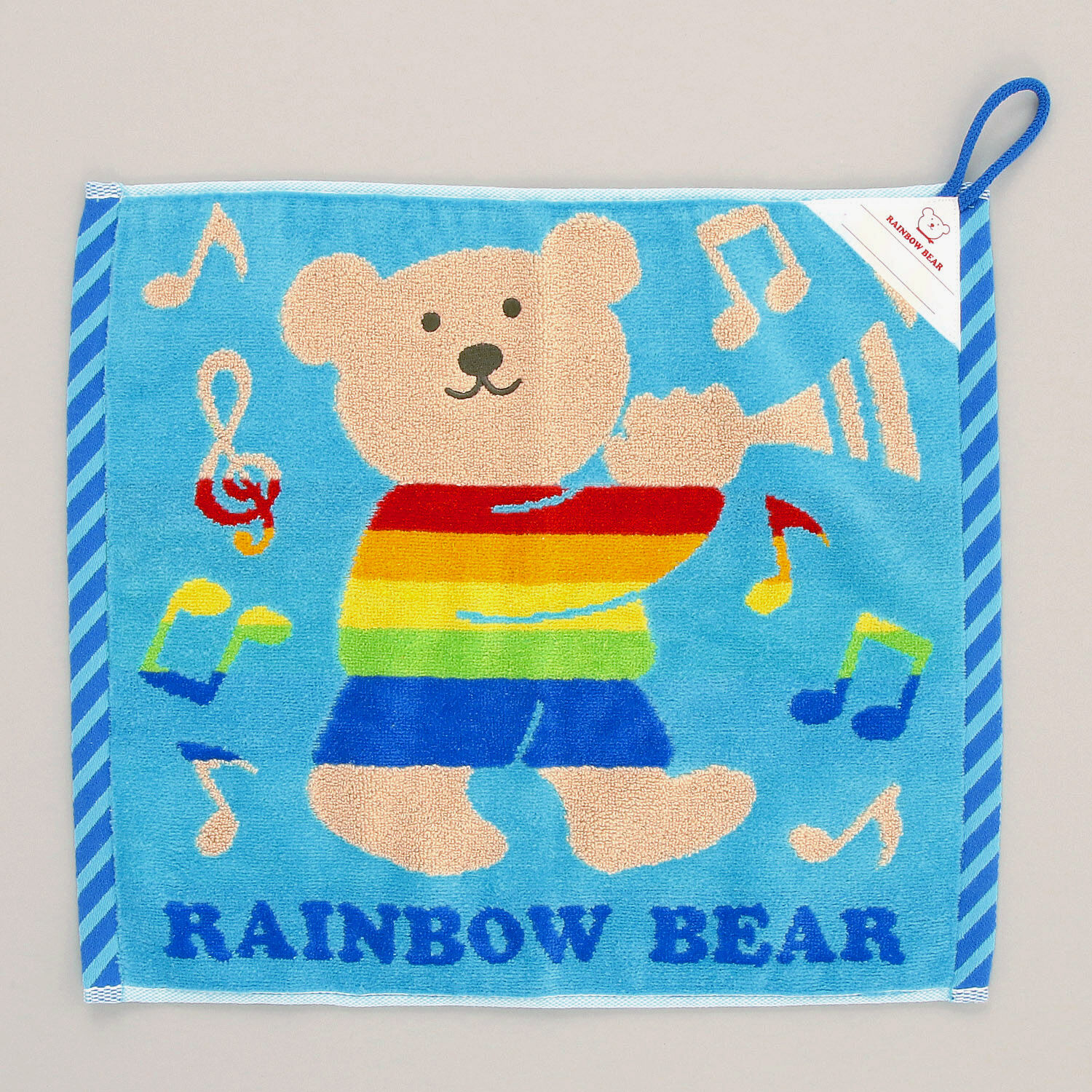 Rainbow Bear 彩虹熊 Parade 掛環洗臉毛巾