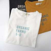 【DAYS】ORGANIC 標誌印花T恤 白色 日本製 ｜DAYS ロゴTシャツ "ORGANIC"