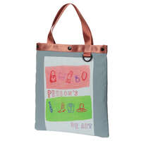 網眼托特包 附保冷內袋 38×33cm 撥水【PERSONS】｜PERSONS 保冷INBAG付きマチ無しトートバッグ
