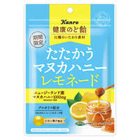麥蘆卡蜂蜜檸檬潤喉糖 80g Kanro｜カンロ 健康のど飴 たたかうマヌカハニーレモネード