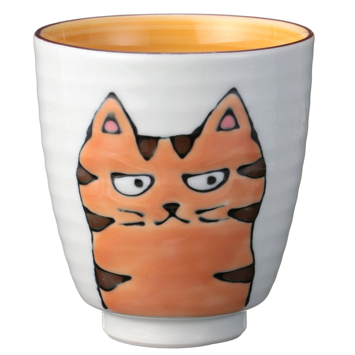 波佐見燒 貓咪瓷杯 大 直徑7.8cm 日本製 三款｜ねこねこ コップ（大）