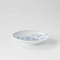 SHICHITA 鳥獸戲畫貓咪小皿 10公分 美濃燒 日本製｜鳥獣戯画・猫 小皿 10公分