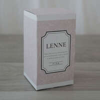 LENNE 花朵閃亮玻璃杯 385ml 日本製 兩色｜LENNE タンブラー