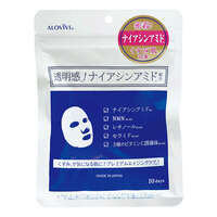 菸鹼醯胺NMN精華面膜 3種神經醯胺 3種維他命C衍生物 日本製 10片｜アロヴィヴィ ナイアシンアミドフェイスマスク