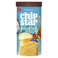 Chip Star 圓筒洋芋片 鹽味醋風味 45g YBC｜チップスターS ソルト＆ビネガー味