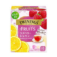 TWININGS 無咖啡因覆盆子檸檬水果茶 茶包2g×10袋 波蘭產｜トワイニング ザ・フルーツ（ラズベリー＆レモンティー）