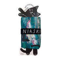 貓咪插畫 環保購物袋 肩背托特包 43×35cm 4款【Niaski】｜ニャースキー エコトート バッグ