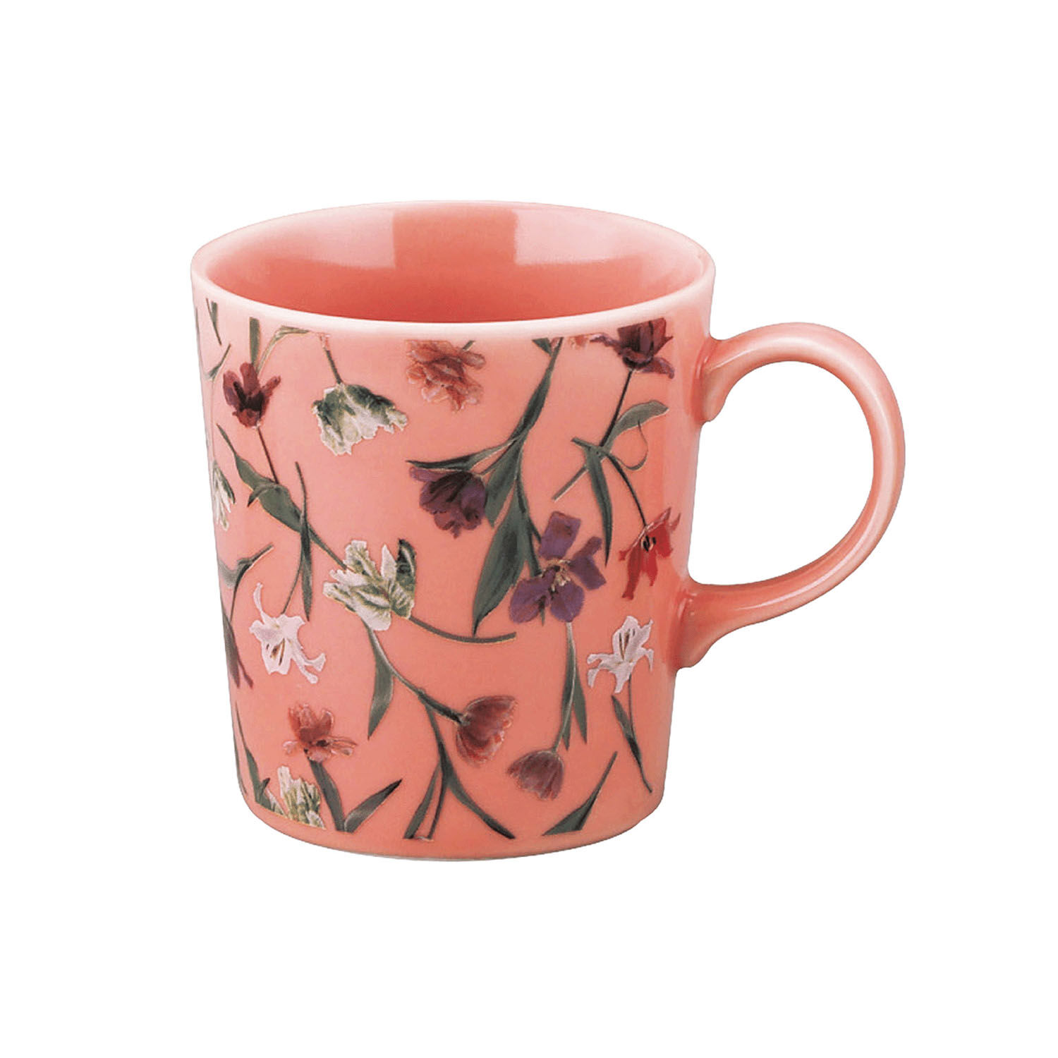 日比谷花壇 花卉瓷器馬克杯 玫瑰／鬱金香／鈴蘭 日本製｜日比谷花壇 マグカップ