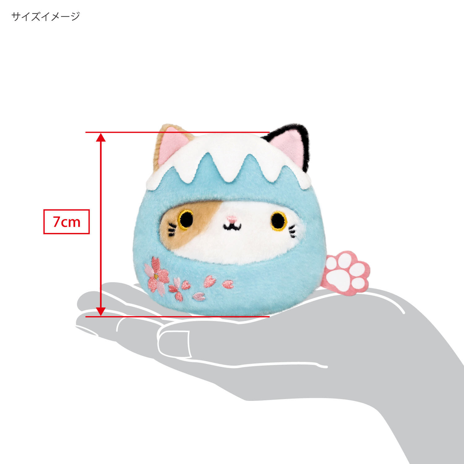 【限定】富士山貓糰子｜日本角色・療癒小物・日本直送