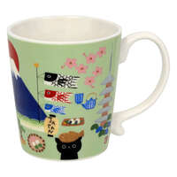 新骨瓷貓咪馬克杯 糸井忠晴插畫 JAPAN 款 320ml｜糸井忠晴 マグカップ JAPAN