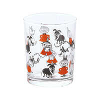 MOOMIN 嚕嚕米小不點玻璃杯 220ml 杯內也看得到圖案 貓咪／小狗｜ムーミン リトルミイプラス ガラスタンブラー