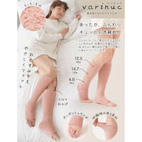 適度加壓毛絨保暖長筒襪 睡覺也能穿 3色【varinuc】｜varinuc 着圧ぬくもりハイソックス