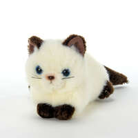日本角色雜貨暹羅貓爬行造型迷你收藏公仔擺飾｜シャム猫 はいはいフィギュア