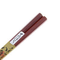 江戶木箸 八角彩色鐵木筷 黑23.5cm／紅21.5cm 東京大黑屋｜八角 色鉄木