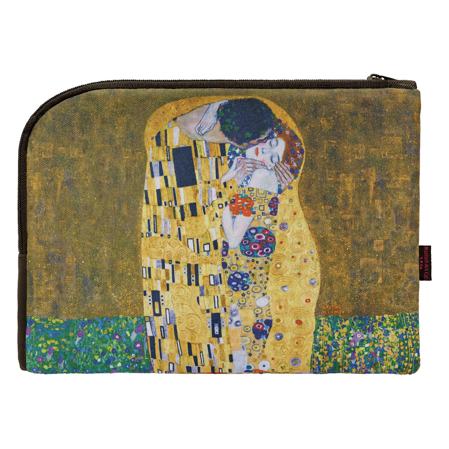 名畫扁平收納包 梵谷莫內克林姆 24×17cm 30g 12款|名画フラットポーチ