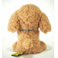 NEWパプス 貴賓狗幼犬玩偶 S 15×13×12cm 可站可坐 米色｜NEWパプス トイプードルS ベージュ