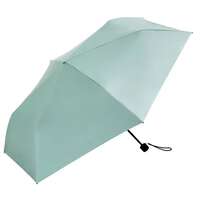 素面 遮光100% UV遮蔽100% 晴雨兼用 折疊傘 60cm｜オールウェザープレーン折傘