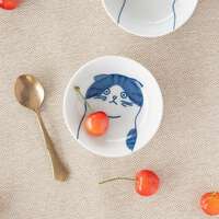 SHICHITA 貓咪豆缽 9公分 美濃燒 日本製｜SHICHITA シチタ 豆缽 9公分