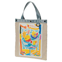 網眼托特包 附保冷內袋 38×33cm 撥水【PERSONS】｜PERSONS 保冷INBAG付きマチ無しトートバッグ