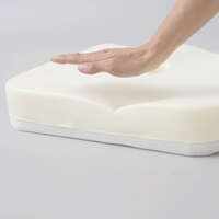 Dr.PRO 低回彈雙層坐墊 40×40×8cm 布套可拆洗｜Dr．PRO低反発骨盤クッション