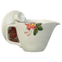 波佐見燒葉櫻茶壺 勳山窯原創 濃淡櫻花綠葉 300ml｜葉桜ポット