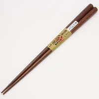 江戶木箸 八角削筷子 鐵木別上 好握好夾 約23.5／21.5cm｜江戸木箸 別上八角削り 鉄木