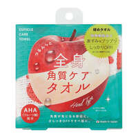 全身去角質沐浴巾 AHA果酸配合 日本製 COGIT｜つるんっとボディ 全身角質ケアタオル