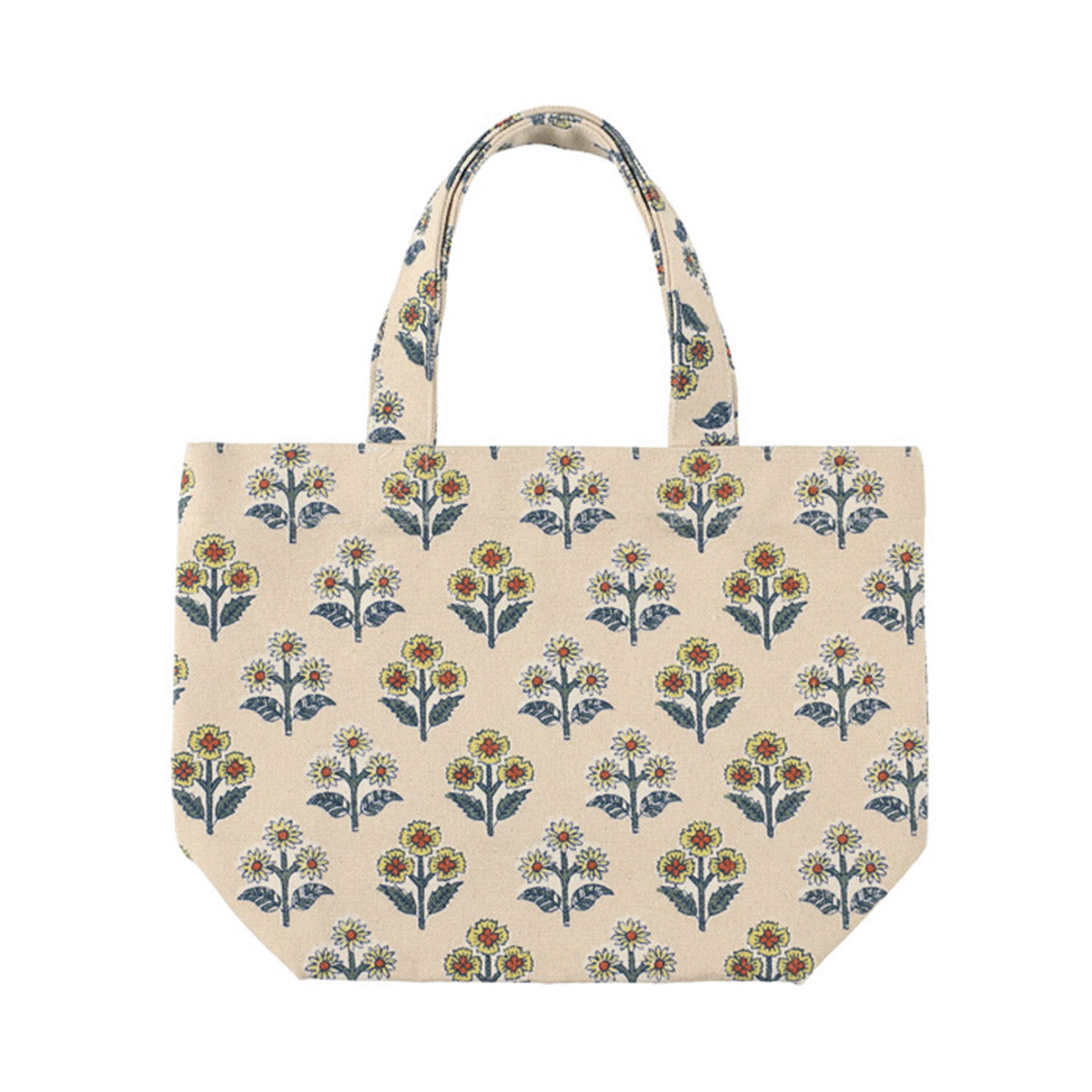 春夏印花純棉迷你托特包 約20×30cm 10款｜2026 Spring＆Summer ミニトート