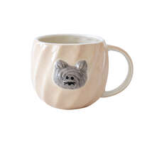動物餅乾造型馬克杯 390ml 小屁股尾巴 附盒 3色｜サブレアニモー マグカップ