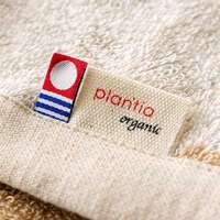 今治有機棉浴巾 圓點圖案 薄款吸水 58×120cm【PLANTIA ORGANIC】｜ドットバスタオル