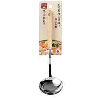 【下村工業】卓上木柄湯杓 日本製 ｜なべ友 卓上木柄お玉