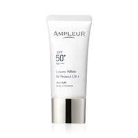 AMPLEUR 乳液型防曬美容液 SPF50+ 兼妝前乳 30g｜アンプルール ラグジュアリーホワイト WプロテクトUVプラス